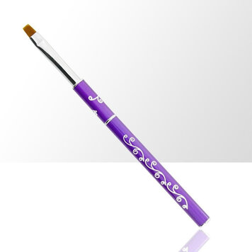 Merkloos Gel-Penseel Paars #6 Merkloos Gel-Penseel Paars #6