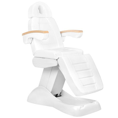 Mega Beauty Shop® Elektrische Behandelstoel Wit (3 motoren)