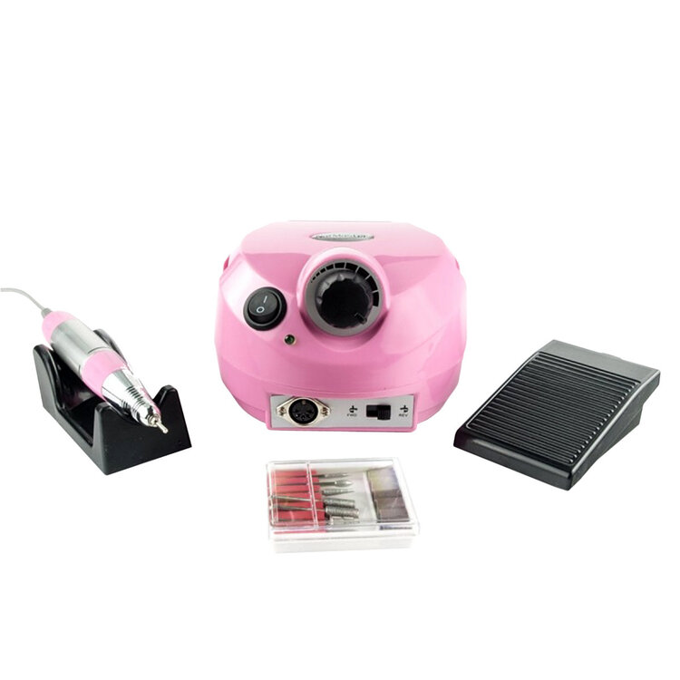 Mega Beauty Shop® Nagelfrees Roze   incl. 38 delige nagelfrees bit set.