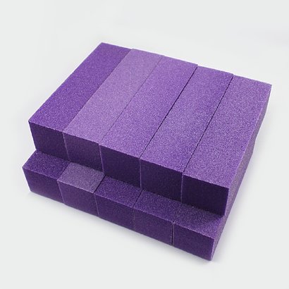 Mega Beauty Shop® Polijstblok Paars (10stuk)