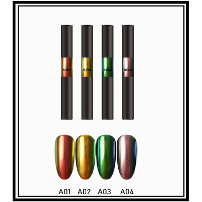 Mega Beauty Shop® Nail art Aurora pigment pen set (05)