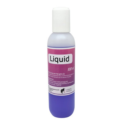 Coconails Acryl vloeistof (Liquid) Sneldrogend paars PRO 100 ml