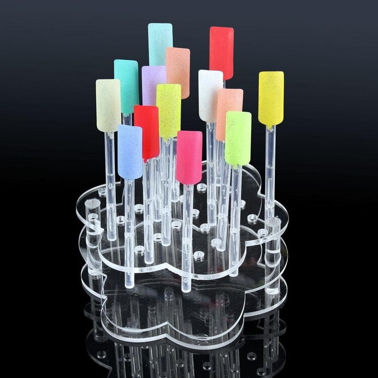 Merkloos Nail Art Pop Sticks Display 32stuks