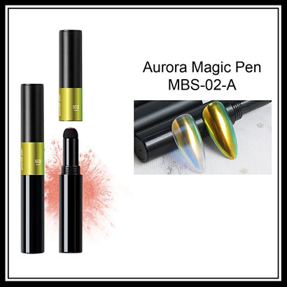 Mega Beauty Shop® Aurora pigment pen Green-Gold-Blue