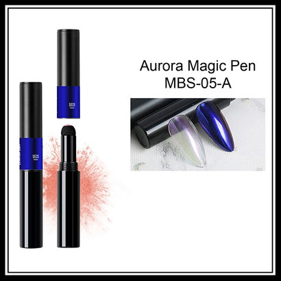 Mega Beauty Shop® Aurora pigment pen Purple-Blue-Gold