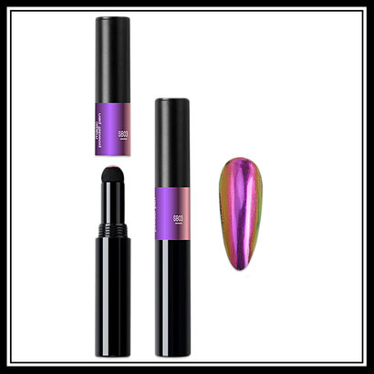 Mega Beauty Shop® Chrome pigment pen Gold-Violet-Orange