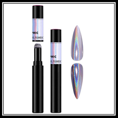 Mega Beauty Shop® Holographic pigment pen  Silver