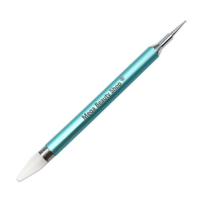 Mega Beauty Shop® Luxe dotting & nailart tool in1 (blauw)