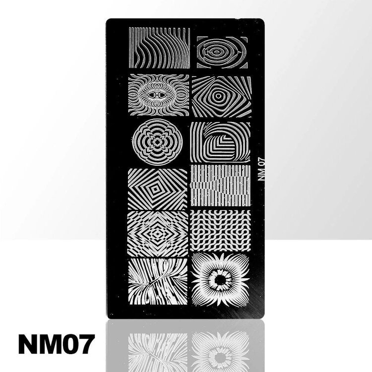 Merkloos Stamping Plate