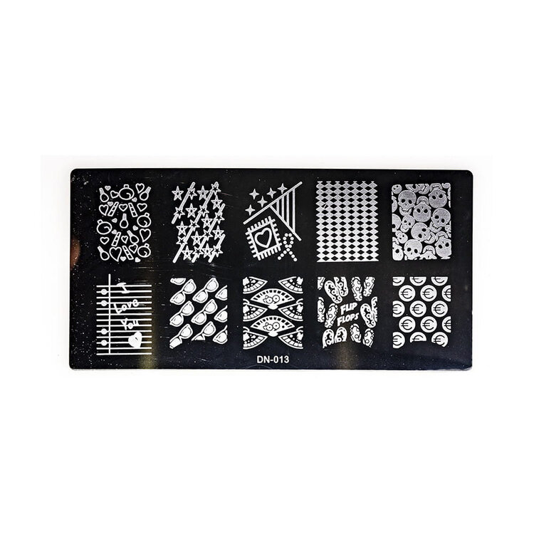 Merkloos Stamping Plate