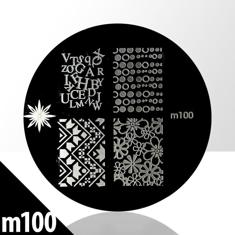 Merkloos Stamping Plate