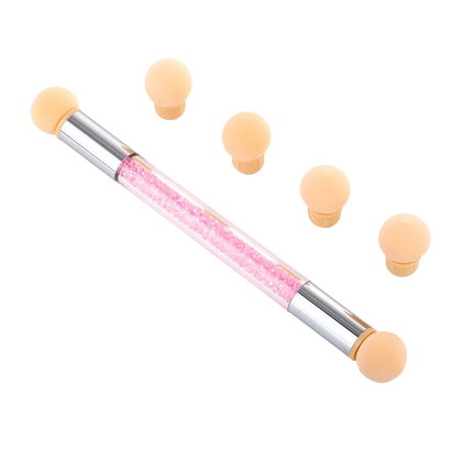 Mega Beauty Shop® Nailart Spons Penseel Roze