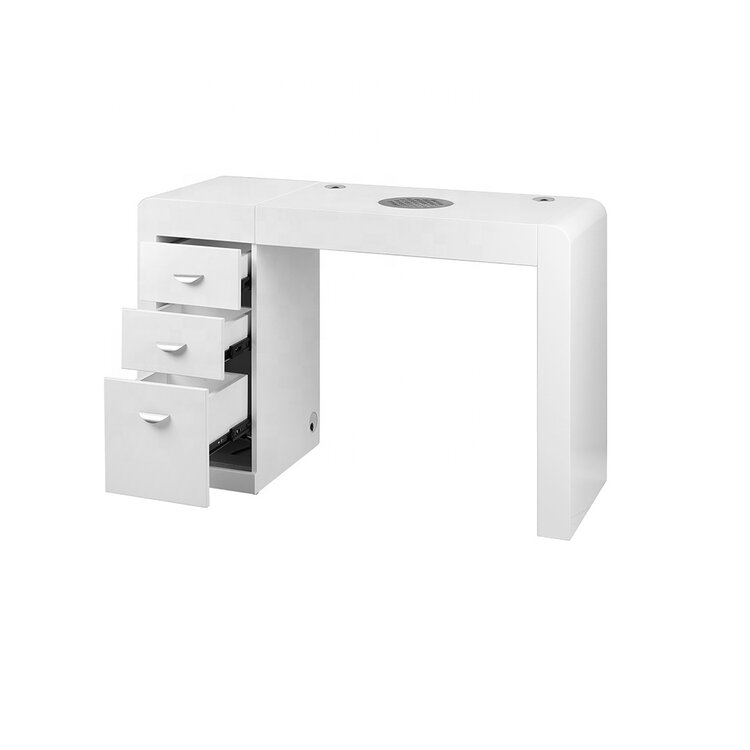 Mega Beauty Shop® Manicuretafel met afzuiging  (MBS-3102) links