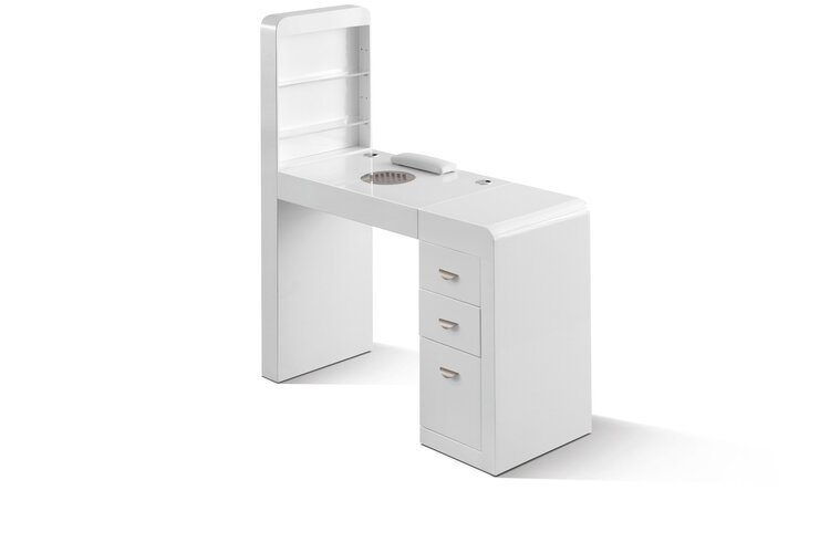 Mega Beauty Shop® Manicuretafel met afzuiging  (MBS-3101) rechts