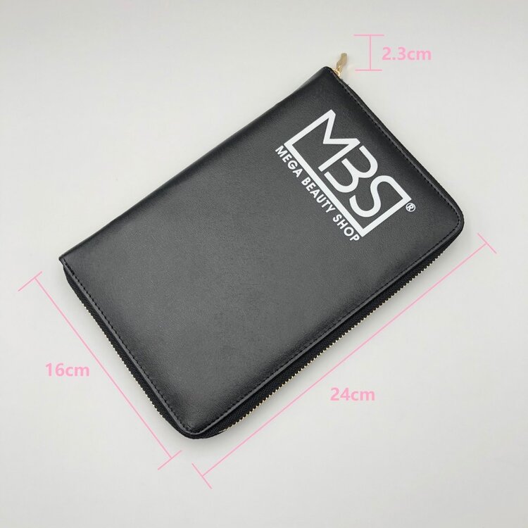 Mega Beauty Shop® Nail Art Stamping Plate opbergtas- zwart