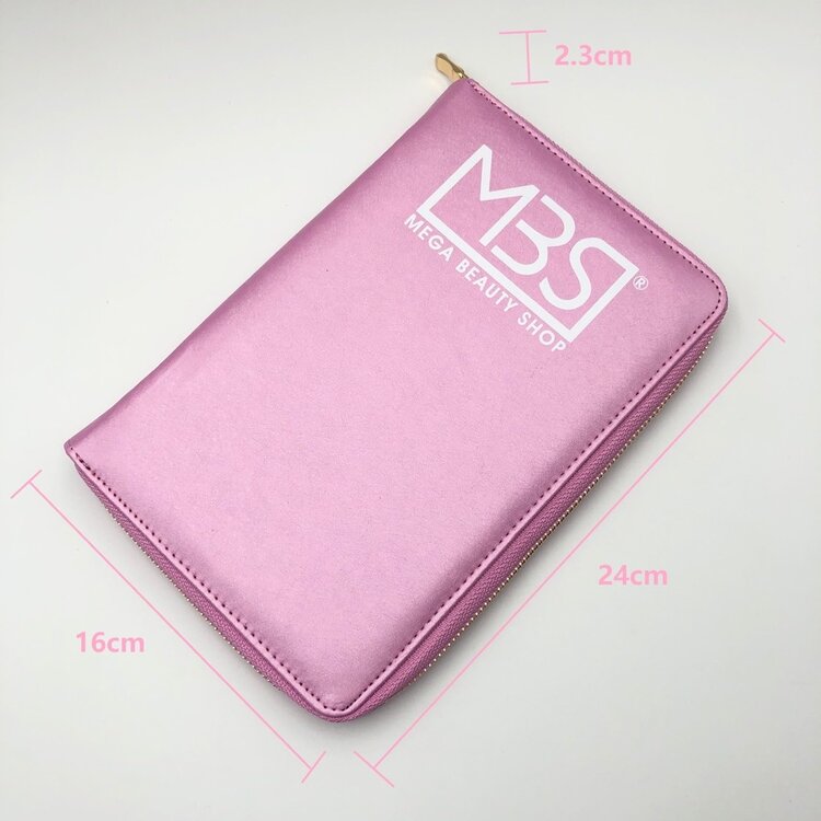 Mega Beauty Shop® Nail Art Stamping Plate opbergtas- Roze