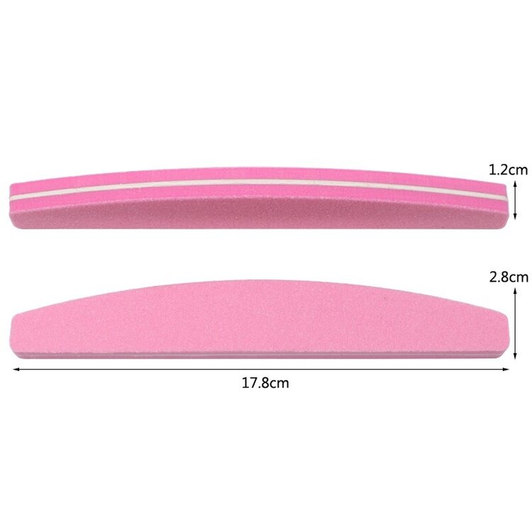 Mega Beauty Shop® Nail buffer  Trapeze  (1stuk) Blauw