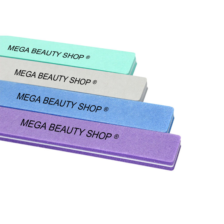 Mega Beauty Shop® Nail buffer Recht  (10stuk) Groen