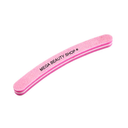 Mega Beauty Shop® Nail buffer Krom (1stuk) Roze