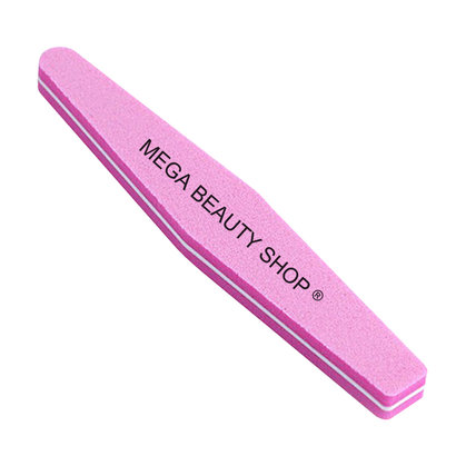 Mega Beauty Shop® Nail buffer Diamant (1stuk) Roze