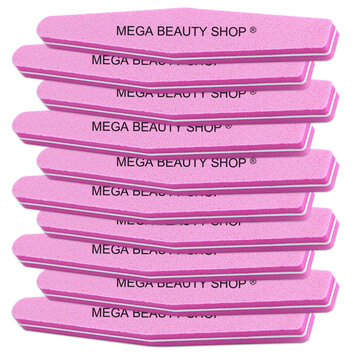 Mega Beauty Shop® Nail buffer Diamant (10stuk) Roze
