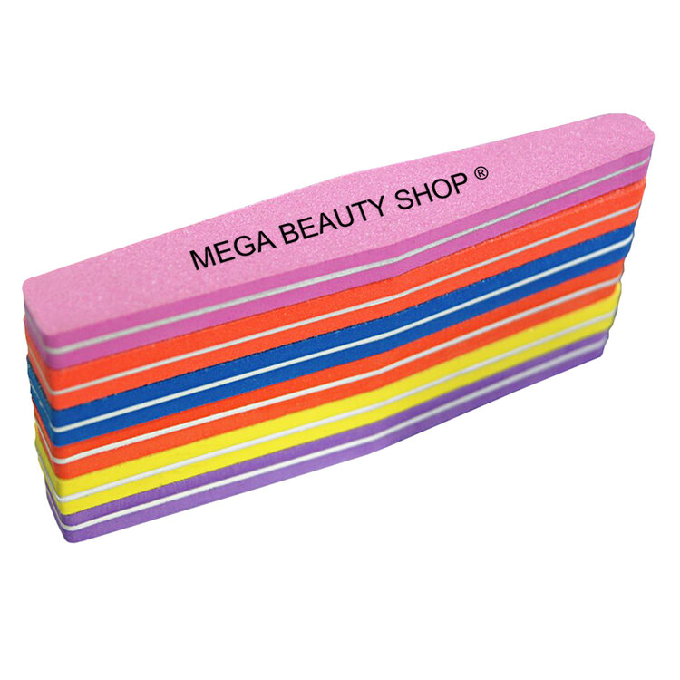 Mega Beauty Shop® Nail buffer Diamant (1stuk) Wit