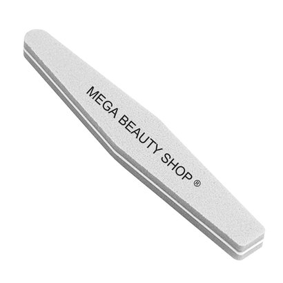 Mega Beauty Shop® Nail buffer Diamant (1stuk) Wit