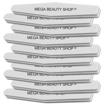 Mega Beauty Shop® Nail buffer Diamant (10stuk) Wit