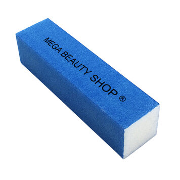 Mega Beauty Shop® Nagel polijstblok Neon Blauw (1stuk)