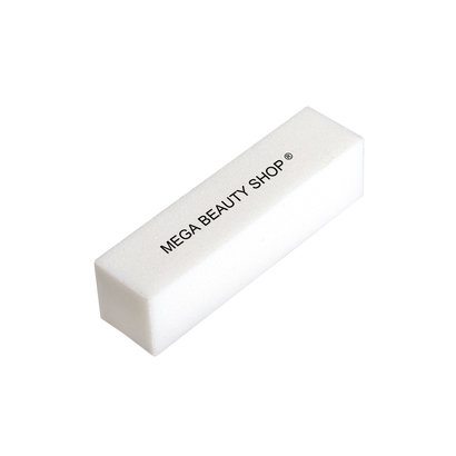 Mega Beauty Shop® Nagel polijstblok Wit (1stuk)