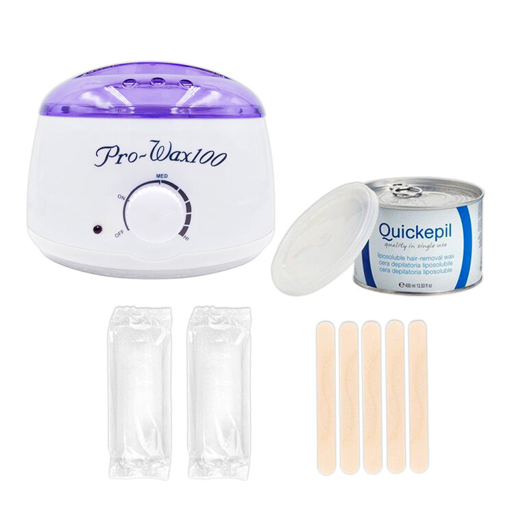 Mega Beauty Shop® Waxapparaat Pro Wax 100 starterset 6.  Wit