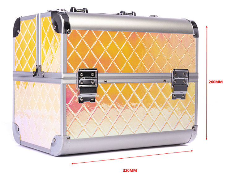 Mega Beauty Shop® Aluminium Koffer Unicorn