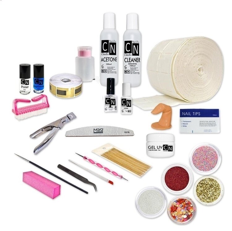 Mega Beauty Shop® UV Gel startpakket standaard zonder uv lamp (01)