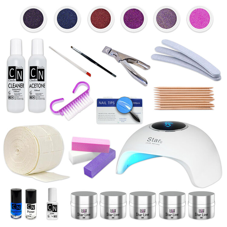 Mega Beauty Shop® UV gel startpakket color (03)