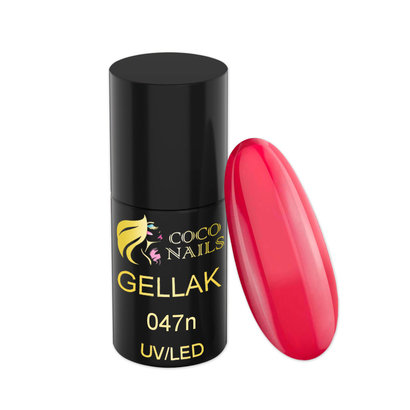 Coconails Gellak Koraal Rood 5 ml