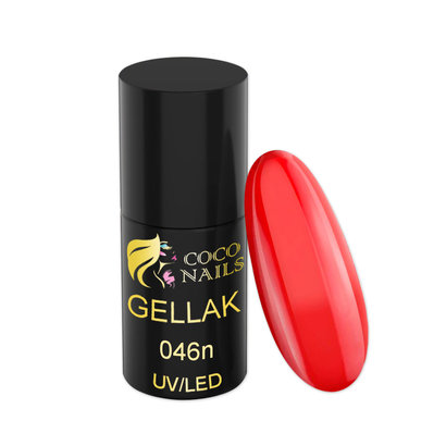 Coconails Gellak Licht Rood 5 ml