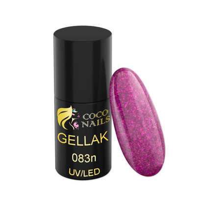 Coconails Gellak Glitter Paars 5 ml