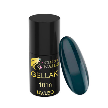 Coconails Gellak Blauw/Zwart 5 ml