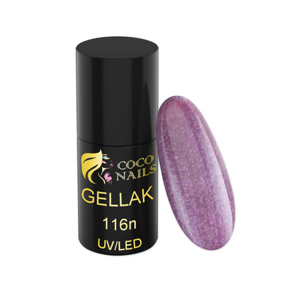 Coconails Gellak Glitter Paars 5 ml