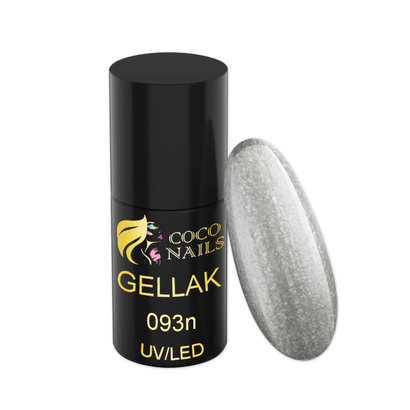 Coconails Gellak Zilver 5 ml