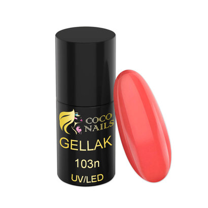 Coconails Gellak Bruin/Koraal 5 ml