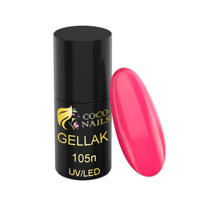 Coconails Gellak Donker Roze 5 ml