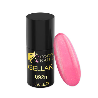 Coconails Gellak Roze Fijne Glitter 5 ml