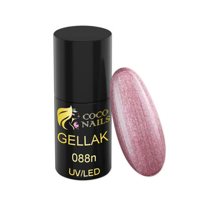 Coconails Gellak Paars Fijne Glitter 5 ml