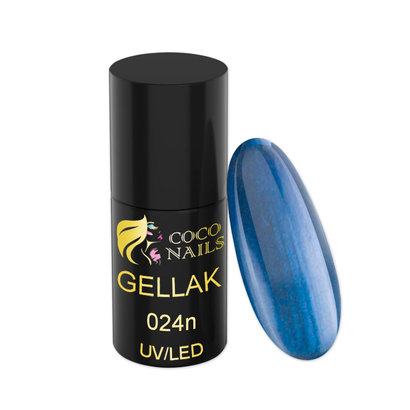 Coconails Gellak Metallic Blauw 5 ml