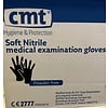 CMT CMT soft nitril handschoenen poedervrij M zwart