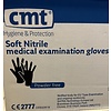 CMT CMT soft nitril handschoenen poedervrij L zwart