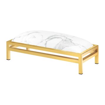 Mega Beauty Shop® Armsteun voor nagelstyliste Marmer/Gold