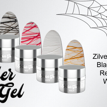 Mega Beauty Shop® Spider gel 5ml. PRO Set met 5 kleuren