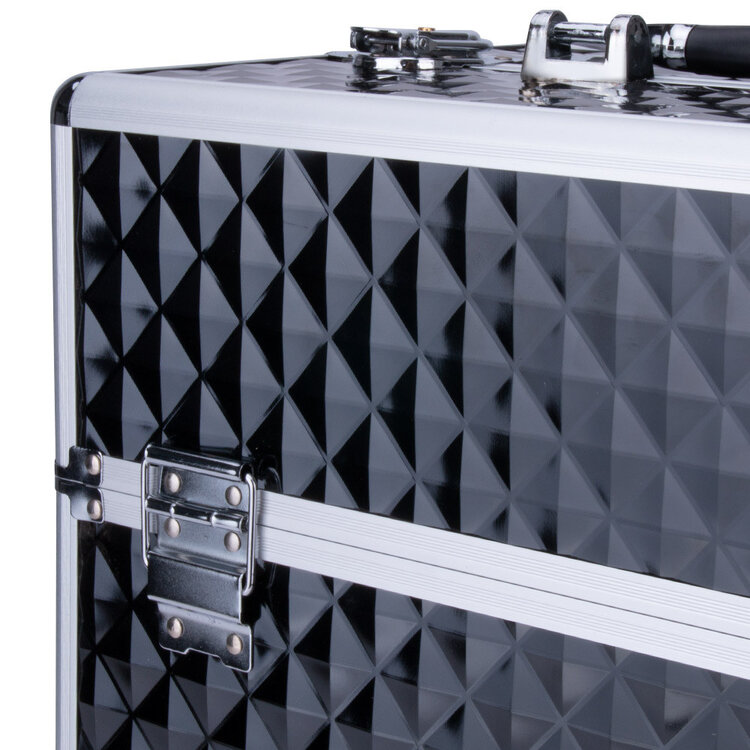 Mega Beauty Shop® Koffer groot 3D XXL zwart